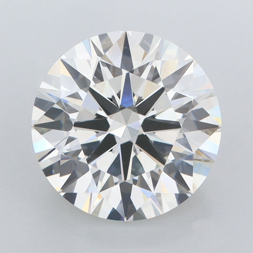 5.01 Carat Round Shaped, Ideal Cut, G Color, VS1 Clarity, IGI Certified Lab Grown Diamond