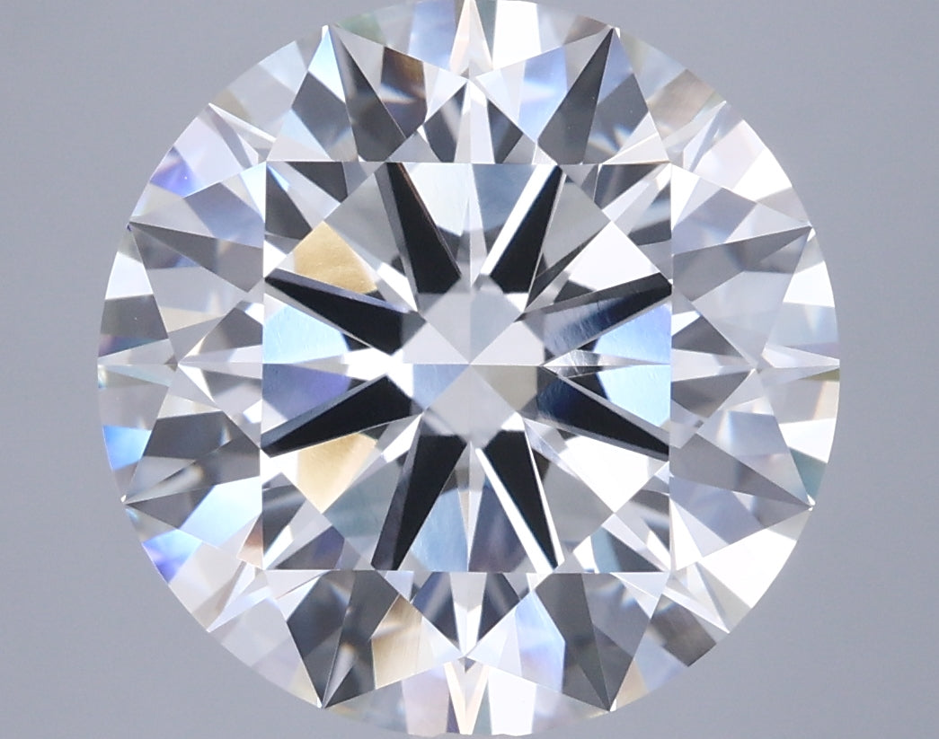 7.09 Carat Round Shaped, Ideal Cut, G Color, VVS1 Clarity, IGI Certified Lab Grown Diamond