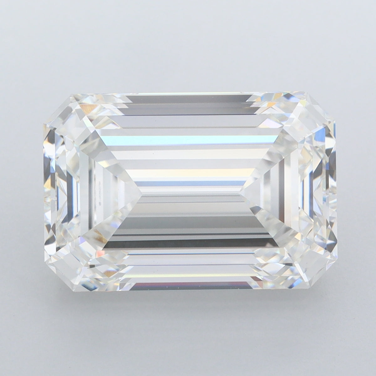 8.04 Carat Emerald Shaped, Ideal Cut, F Color, VVS2 Clarity, IGI Certified Lab Grown Diamond