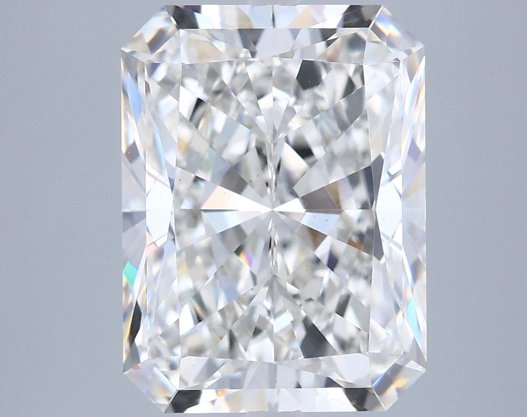 5.04 Carat Radiant Shaped, Ideal Cut, G Color, VS1 Clarity, IGI Certified Lab Grown Diamond