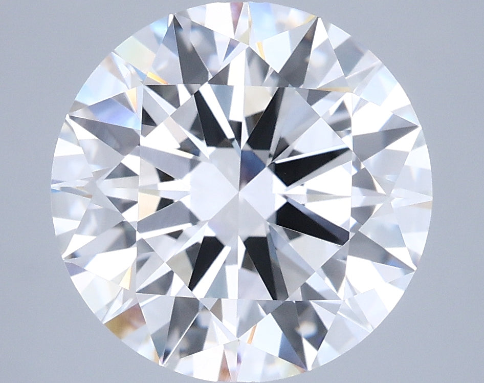 5.03 Carat Round Shaped, Ideal Cut, E Color, VVS1 Clarity, IGI Certified Lab Grown Diamond