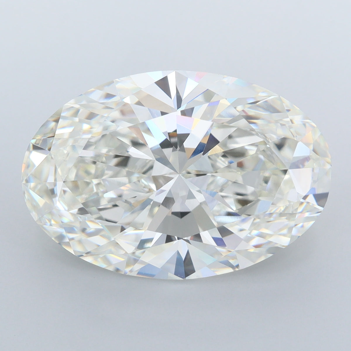 10.10 Carat Oval Shaped, Ideal Cut, G Color, VVS1 Clarity, IGI Certified Lab Grown Diamond