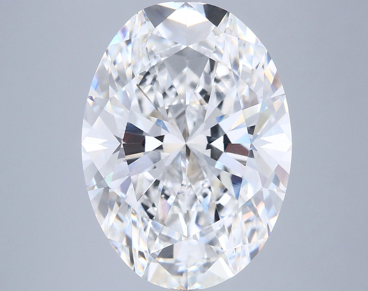 7.00 Carat Oval Shaped, Ideal Cut, E Color, VS1 Clarity, IGI Certified Lab Grown Diamond