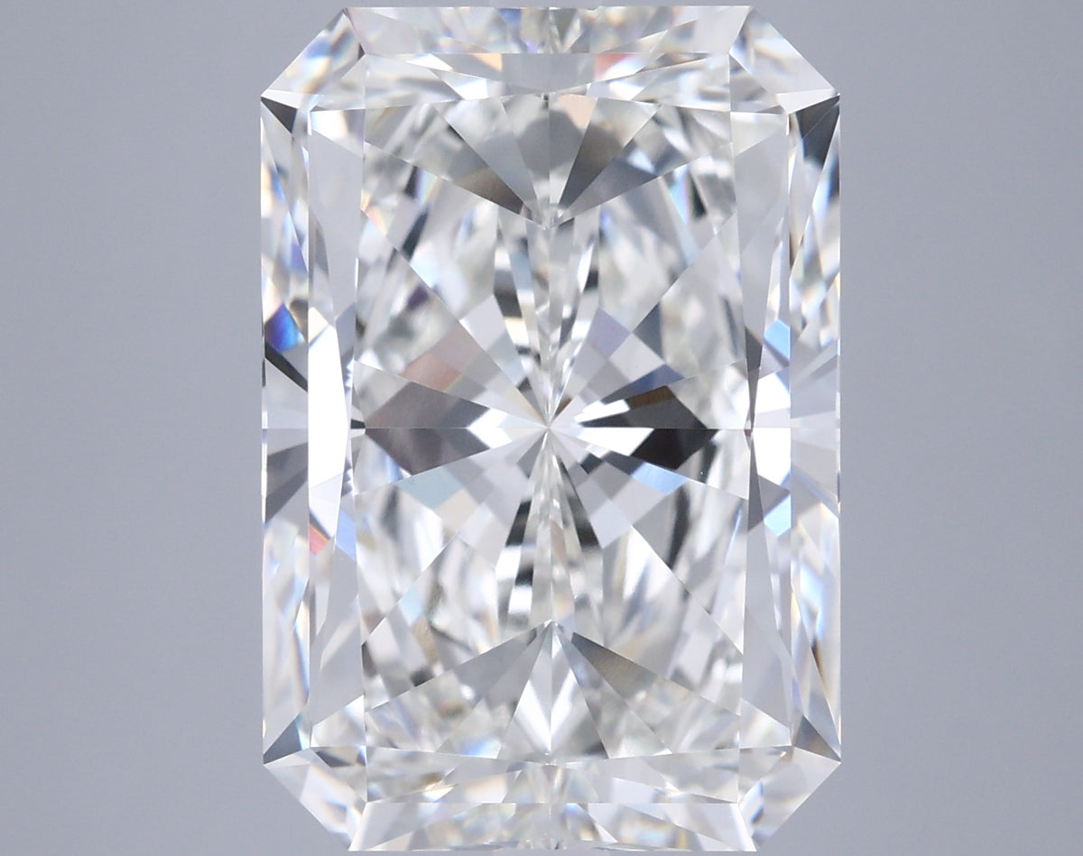 10.05 Carat Radiant Shaped, Excellent Cut, G Color, VVS2 Clarity, IGI Certified Lab Grown Diamond