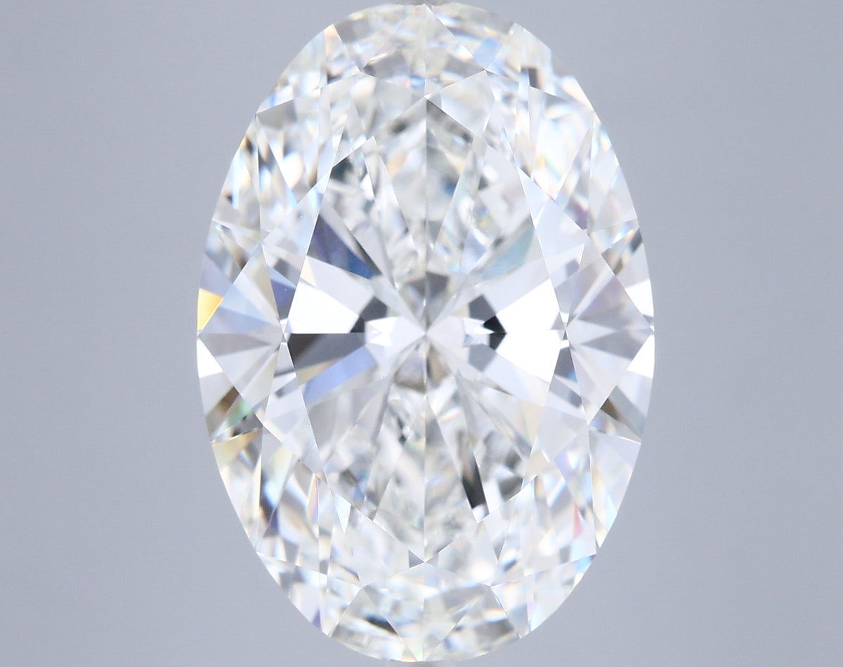 9.03 Carat Oval Shaped, Ideal Cut, G Color, VVS2 Clarity, IGI Certified Lab Grown Diamond