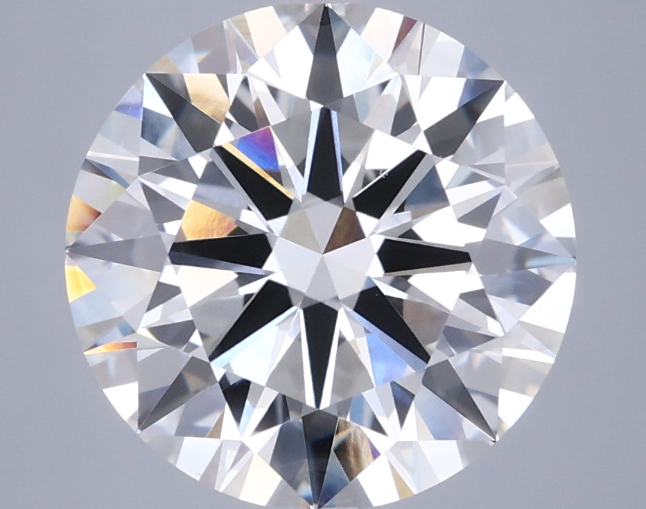 5.00 Carat Round Shaped, Ideal Cut, G Color, VVS2 Clarity, IGI Certified Lab Grown Diamond