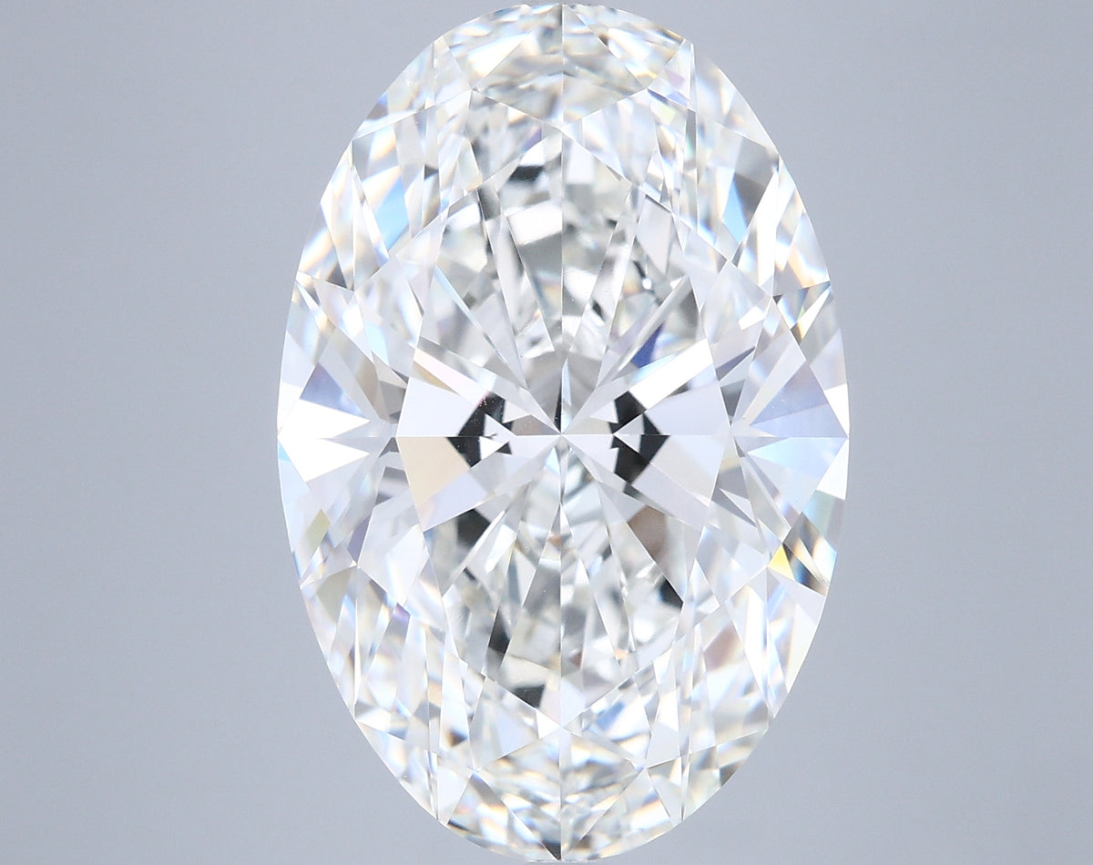 9.09 Carat Oval Shaped, Ideal Cut, G Color, VVS2 Clarity, IGI Certified Lab Grown Diamond