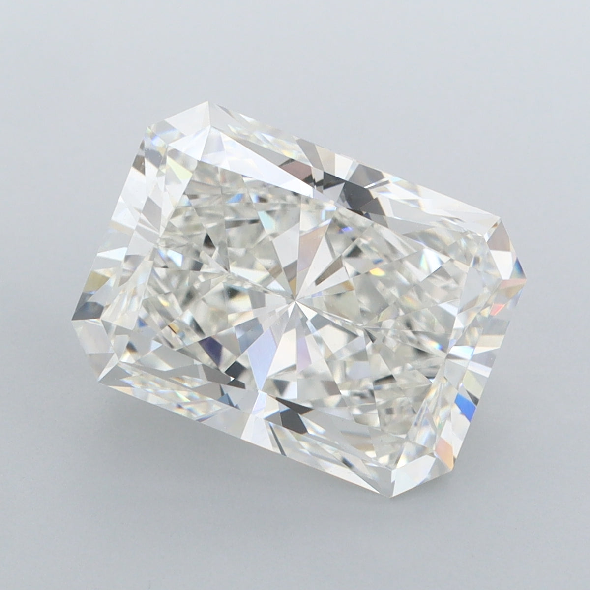 5.03 Carat Radiant Shaped, Ideal Cut, G Color, VVS2 Clarity, IGI Certified Lab Grown Diamond