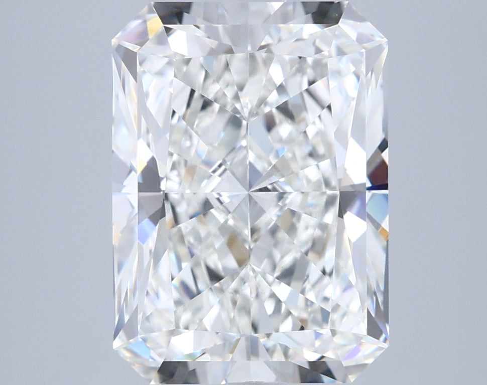 4.04 Carat Radiant Shaped, Ideal Cut, G Color, VS1 Clarity, IGI Certified Lab Grown Diamond