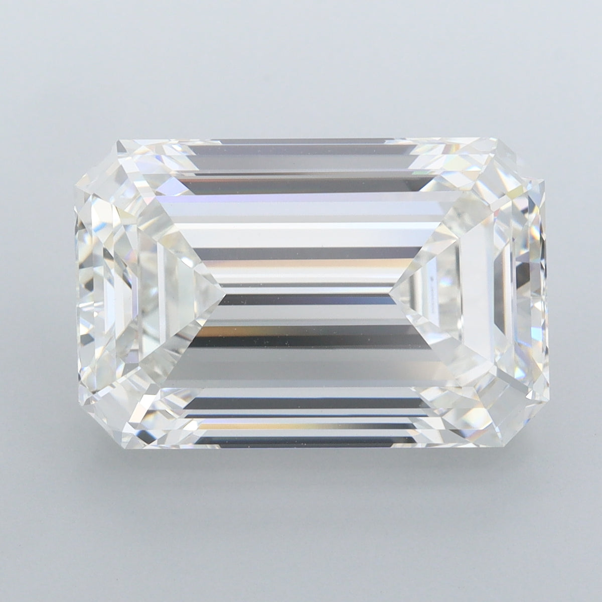 10.10 Carat Emerald Shaped, Ideal Cut, F Color, VVS2 Clarity, IGI Certified Lab Grown Diamond