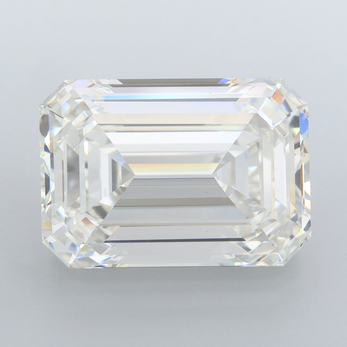 15.09 Carat Emerald Shaped, Ideal Cut, G Color, VVS2 Clarity, IGI Certified Lab Grown Diamond