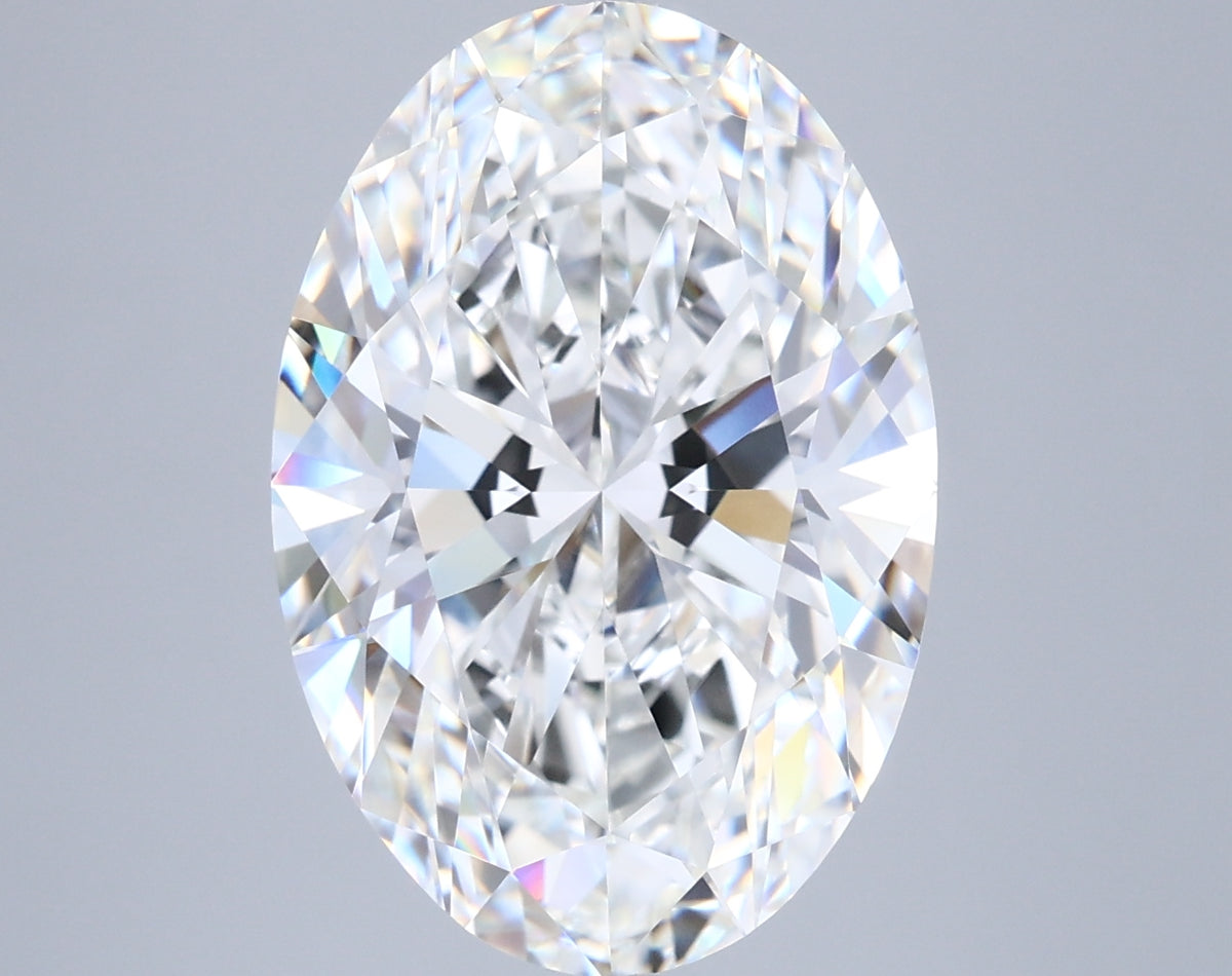 7.00 Carat Oval Shaped, Ideal Cut, G Color, VVS2 Clarity, IGI Certified Lab Grown Diamond