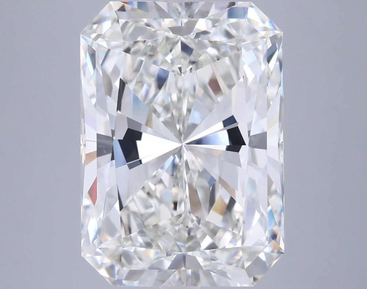 8.05 Carat Radiant Shaped, Ideal Cut, G Color, VVS2 Clarity, IGI Certified Lab Grown Diamond