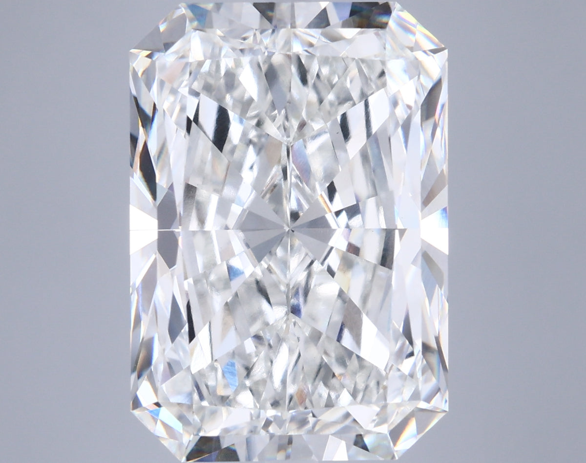 15.03 Carat Radiant Shaped, Excellent Cut, G Color, VVS2 Clarity, IGI Certified Lab Grown Diamond