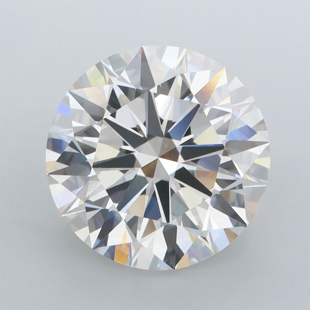 5.02 Carat Round Shaped, Ideal Cut, G Color, VS1 Clarity, IGI Certified Lab Grown Diamond