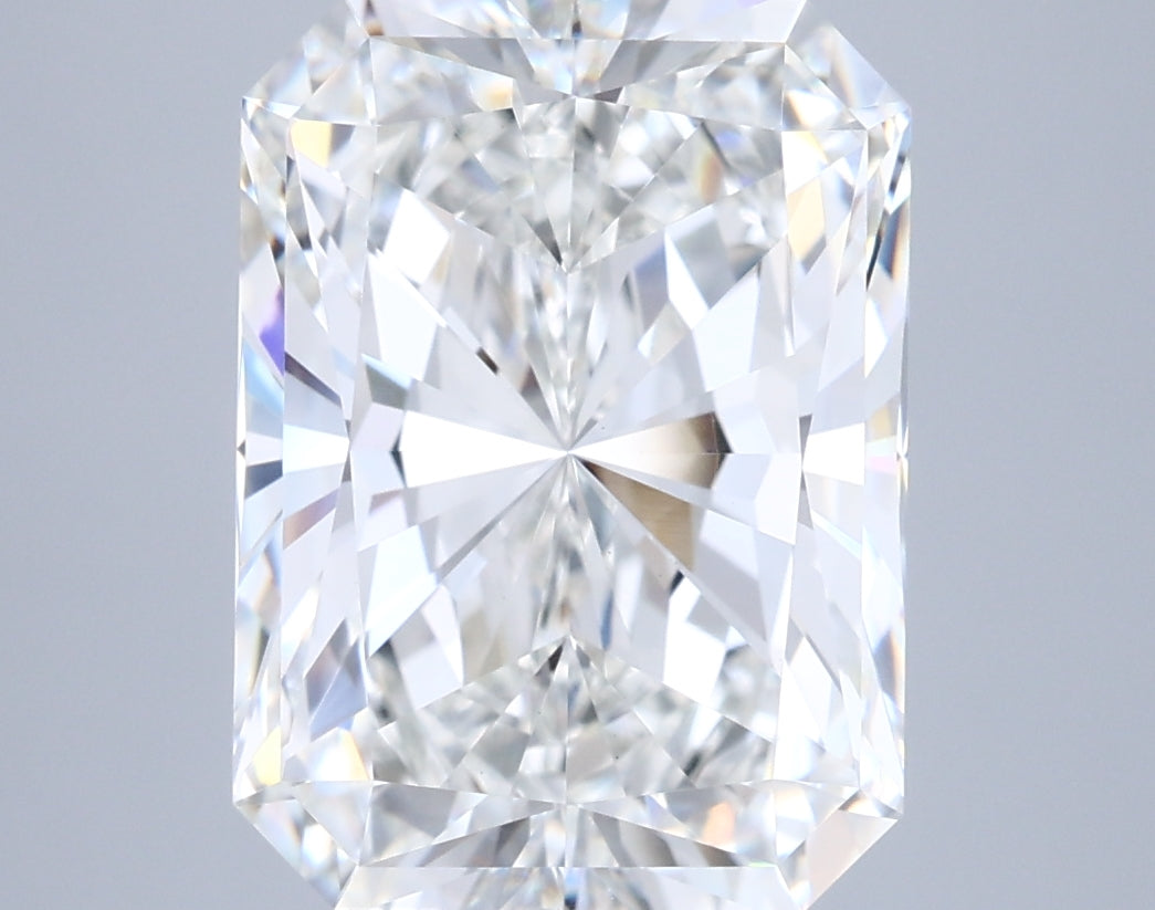 6.03 Carat Radiant Shaped, Ideal Cut, G Color, VS1 Clarity, IGI Certified Lab Grown Diamond