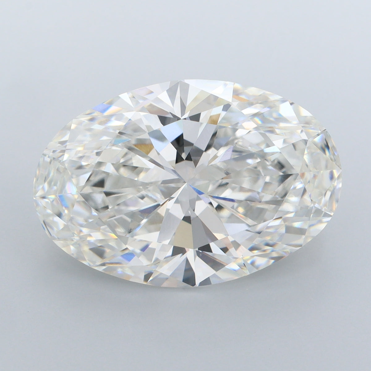 10.09 Carat Oval Shaped, Excellent Cut, G Color, VVS2 Clarity, IGI Certified Lab Grown Diamond