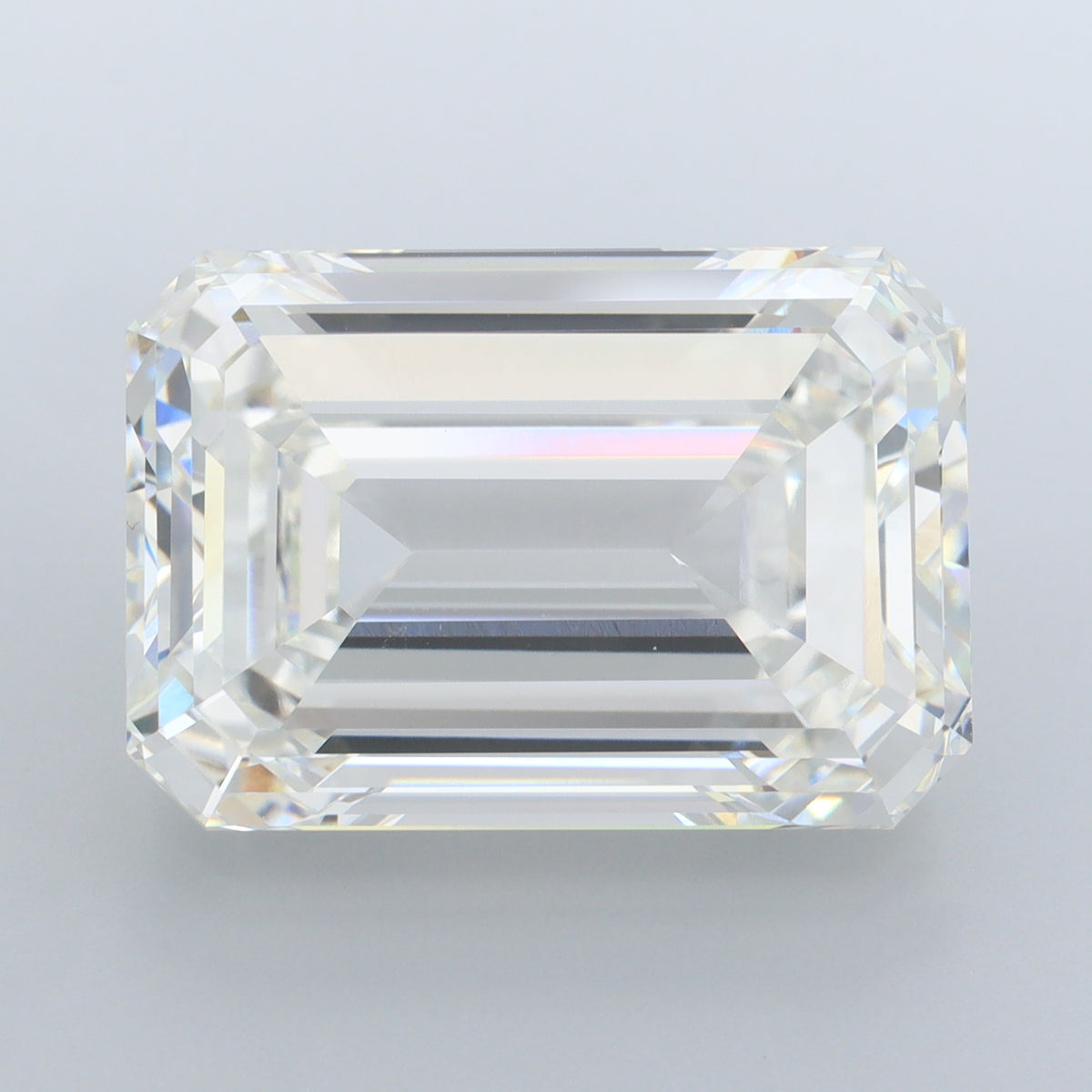 18.02 Carat Emerald Shaped, Excellent Cut, G Color, VVS2 Clarity, IGI Certified Lab Grown Diamond