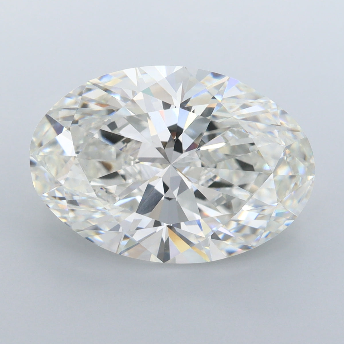 7.06 Carat Oval Shaped, Ideal Cut, F Color, VVS2 Clarity, IGI Certified Lab Grown Diamond