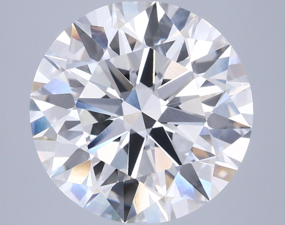 6.00 Carat Round Shaped, Ideal Cut, G Color, VVS2 Clarity, IGI Certified Lab Grown Diamond