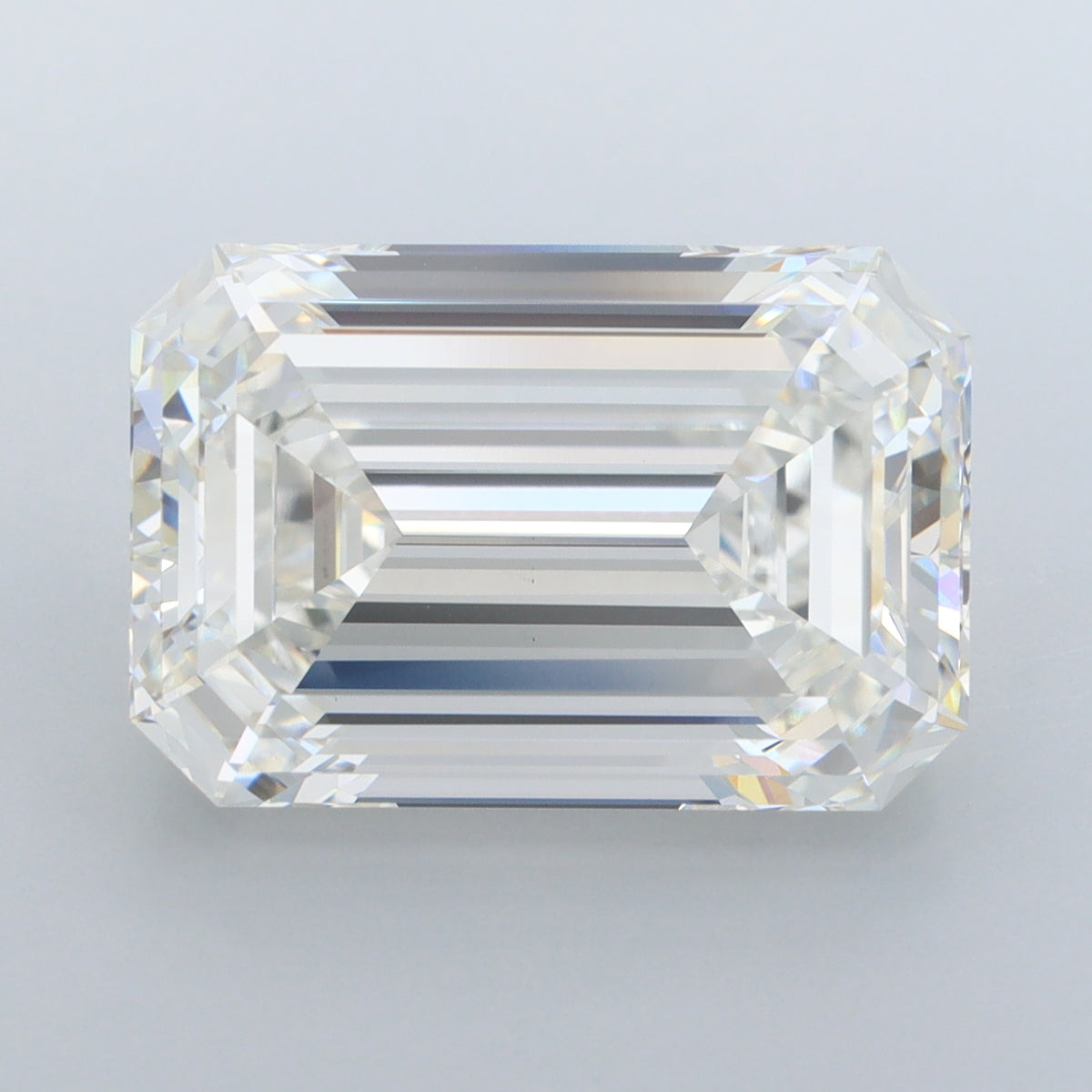 10.06 Carat Emerald Shaped, Ideal Cut, G Color, VVS2 Clarity, IGI Certified Lab Grown Diamond
