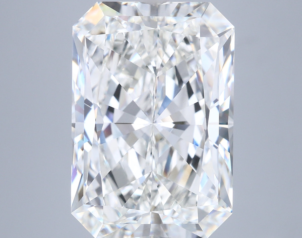 10.04 Carat Radiant Shaped, Excellent Cut, G Color, VVS2 Clarity, IGI Certified Lab Grown Diamond