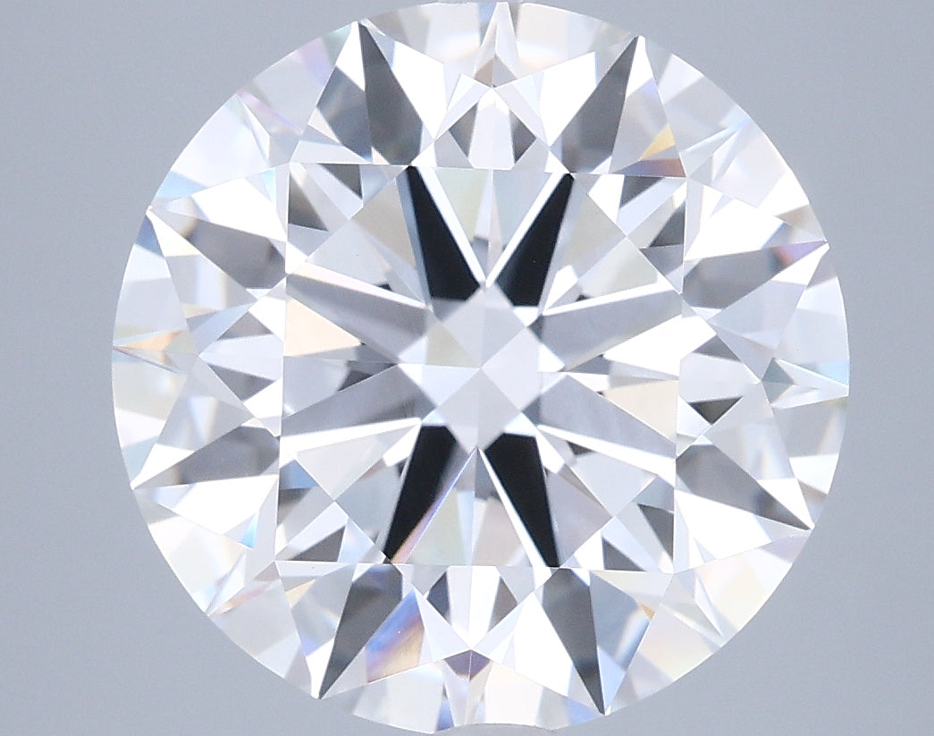 6.04 Carat Round Shaped, Ideal Cut, E Color, VVS2 Clarity, IGI Certified Lab Grown Diamond