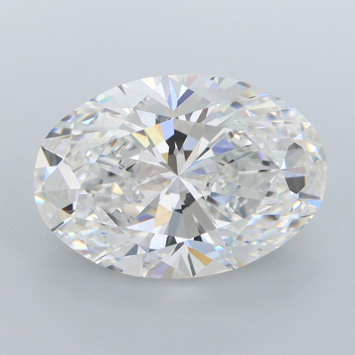 7.01 Carat Oval Shaped, Excellent Cut, F Color, VVS2 Clarity, IGI Certified Lab Grown Diamond