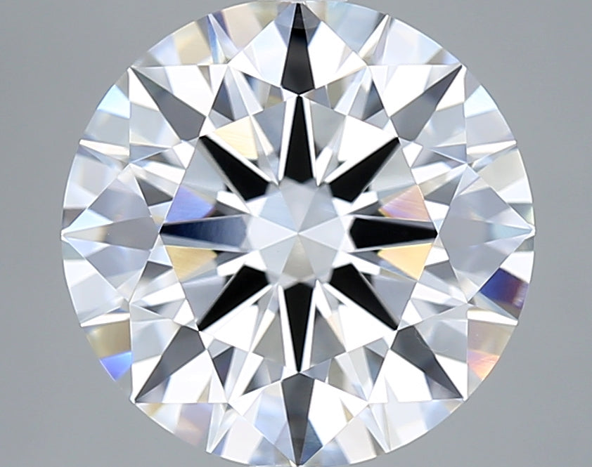 5.09 Carat Round Shaped, Ideal Cut, F Color, VVS1 Clarity, IGI Certified Lab Grown Diamond