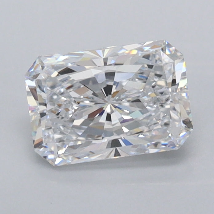 1.05 Carat Radiant Shaped, Ideal Cut, D Color, VVS1 Clarity, IGI Certified Lab Grown Diamond