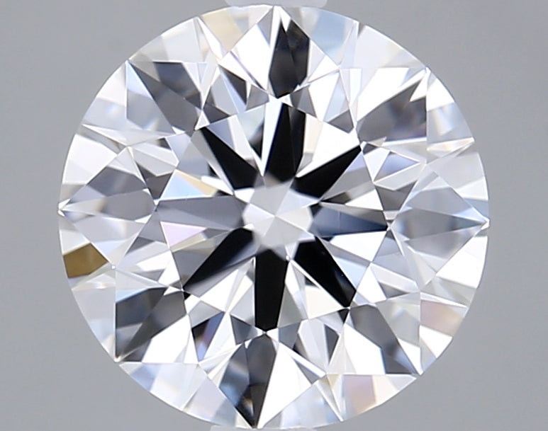 2.01 Carat Round Shaped, Ideal Cut, D Color, VS1 Clarity, IGI Certified Lab Grown Diamond