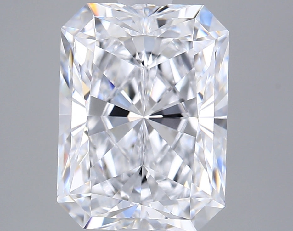 2.13 Carat Radiant Shaped, Excellent Cut, E Color, VVS1 Clarity, IGI Certified Lab Grown Diamond