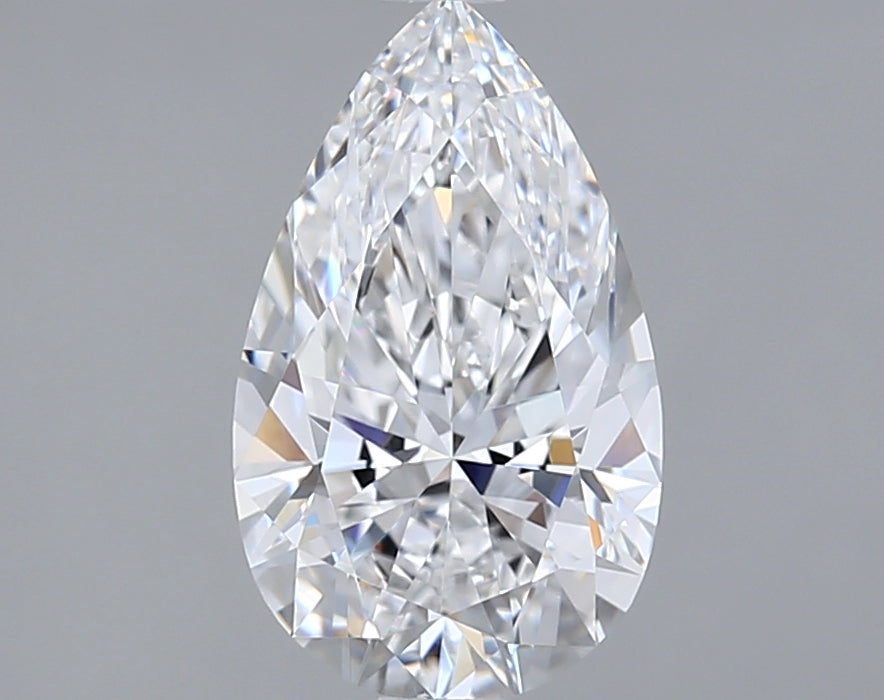 1.92 Carat Pear Shaped, Excellent Cut, D Color, VVS1 Clarity, IGI Certified Lab Grown Diamond