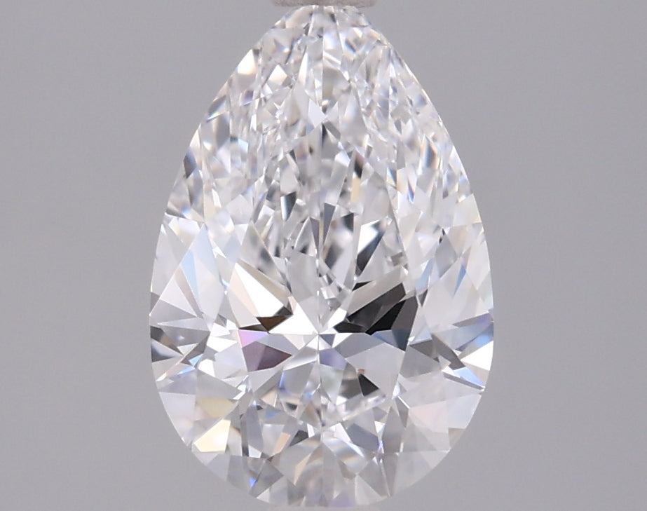 1.46 Carat Pear Shaped, Ideal Cut, D Color, VVS2 Clarity, IGI Certified Lab Grown Diamond