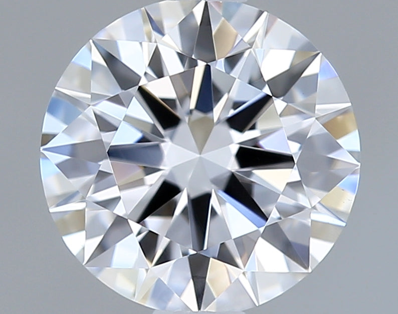 1.09 Carat Round Shaped, Excellent Cut, D Color, VS1 Clarity, IGI Certified Lab Grown Diamond