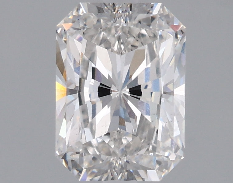 1.56 Carat Radiant Shaped, Ideal Cut, E Color, VS2 Clarity, IGI Certified Lab Grown Diamond