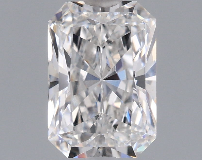 1.04 Carat Radiant Shaped, Ideal Cut, E Color, VVS2 Clarity, IGI Certified Lab Grown Diamond