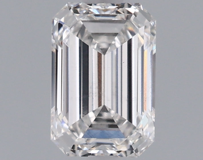 1.01 Carat Emerald Shaped, Ideal Cut, E Color, VS2 Clarity, IGI Certified Lab Grown Diamond