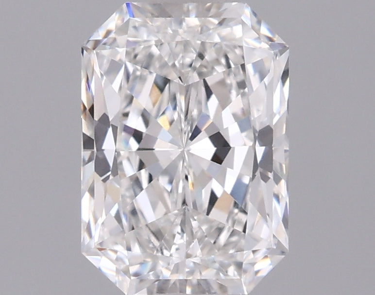 1.40 Carat Radiant Shaped, Ideal Cut, D Color, VVS2 Clarity, IGI Certified Lab Grown Diamond