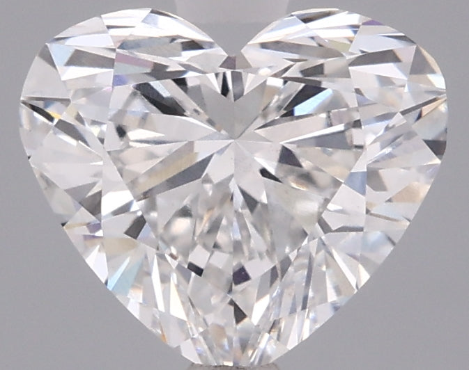 1.50 Carat Heart Shaped, Ideal Cut, D Color, VS2 Clarity, IGI Certified Lab Grown Diamond