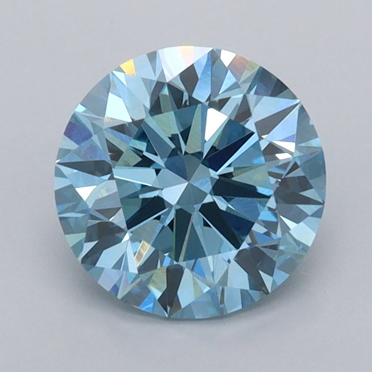 1.51 Carat Round Shaped, Ideal Cut, VVS2 Clarity, IGI Certified Lab Grown Diamond