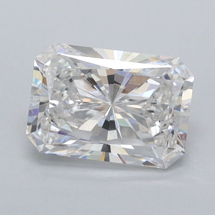 1.01 Carat Radiant Shaped, Ideal Cut, D Color, VVS1 Clarity, IGI Certified Lab Grown Diamond