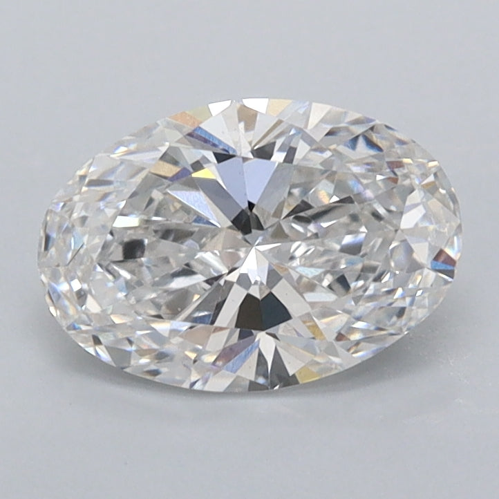 1.06 Carat Oval Shaped, Ideal Cut, E Color, VS1 Clarity, IGI Certified Lab Grown Diamond