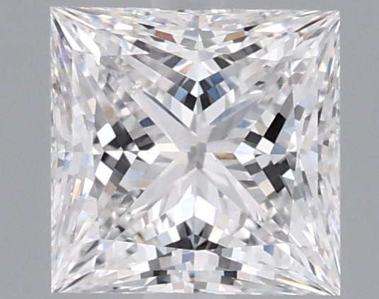 1.02 Carat Princess Shaped, Ideal Cut, E Color, VVS2 Clarity, IGI Certified Lab Grown Diamond