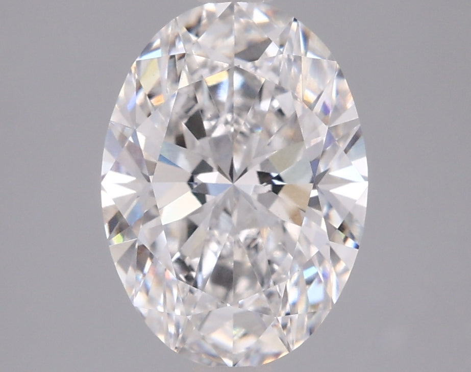 2.01 Carat Oval Shaped, Ideal Cut, F Color, VVS2 Clarity, IGI Certified Lab Grown Diamond