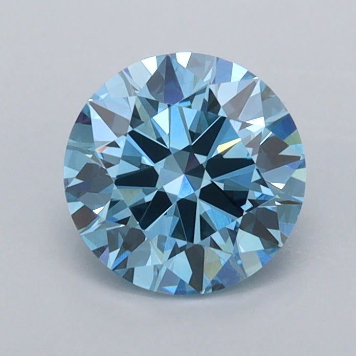 0.97 Carat Round Shaped, Excellent Cut, VVS2 Clarity, IGI Certified Lab Grown Diamond