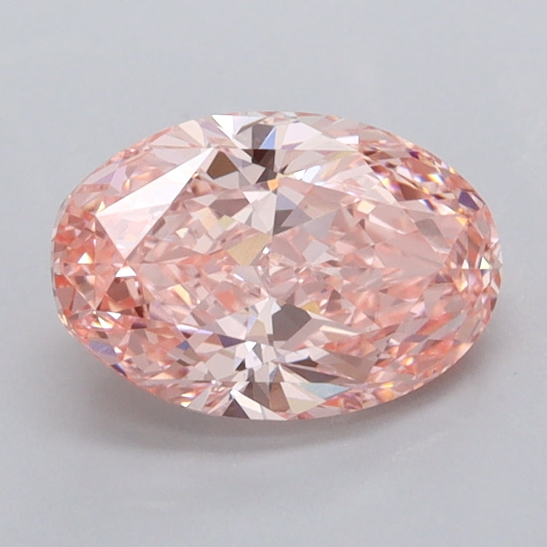 1.57 Carat Oval Shaped, Excellent Cut, VS1 Clarity, IGI Certified Lab Grown Diamond