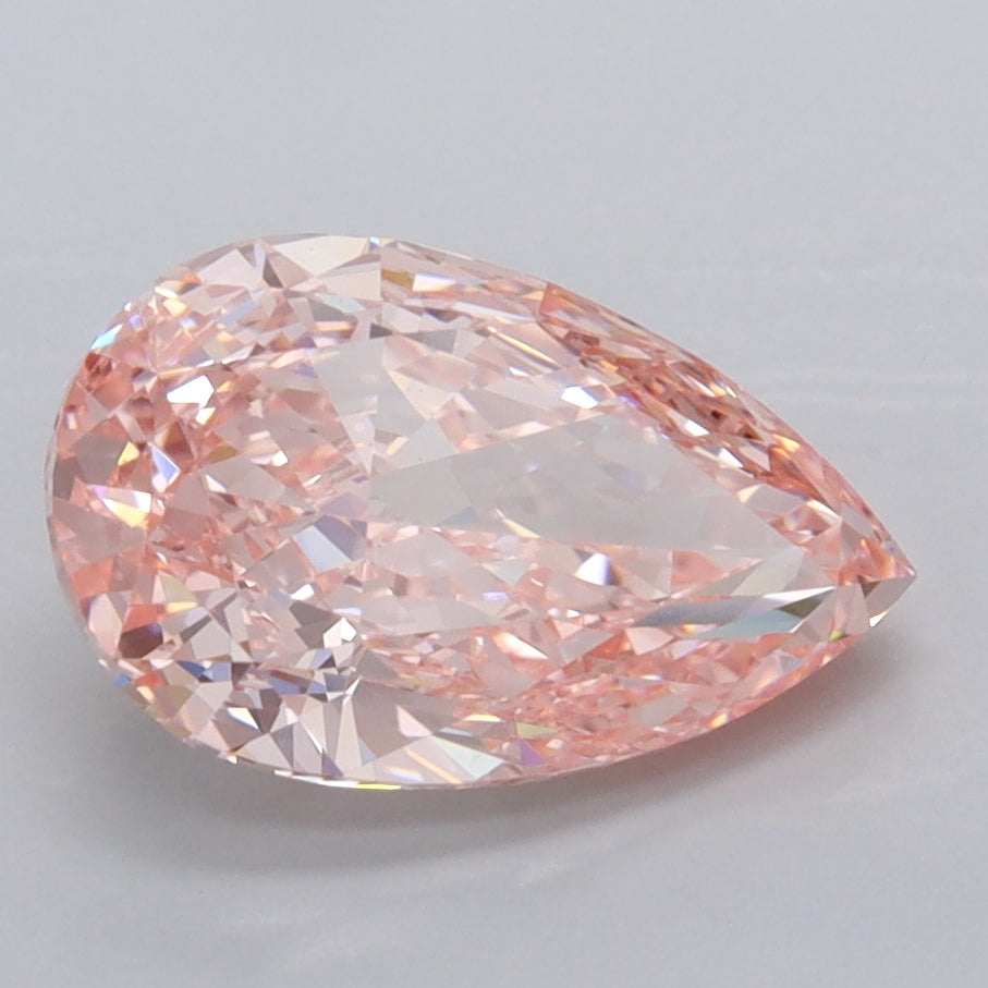 2.51 Carat Pear Shaped, Excellent Cut, VVS2 Clarity, IGI Certified Lab Grown Diamond