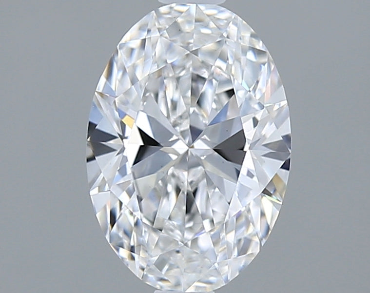 1.00 Carat Oval Shaped, Ideal Cut, D Color, VS1 Clarity, IGI Certified Lab Grown Diamond