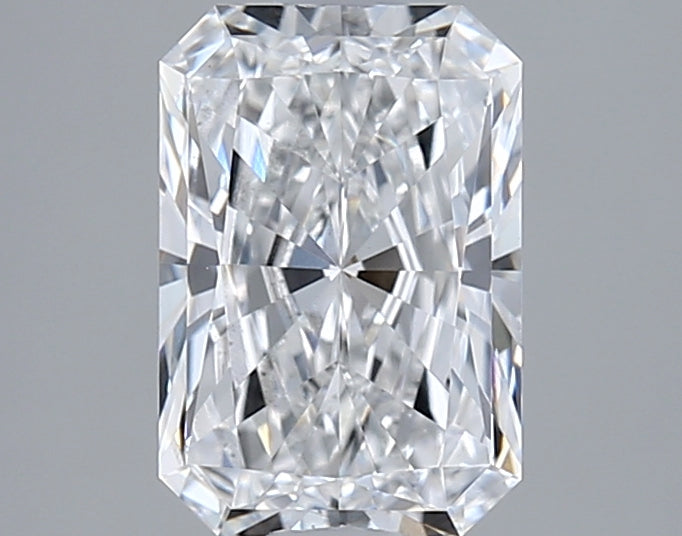 1.51 Carat Radiant Shaped, Ideal Cut, D Color, VS1 Clarity, IGI Certified Lab Grown Diamond